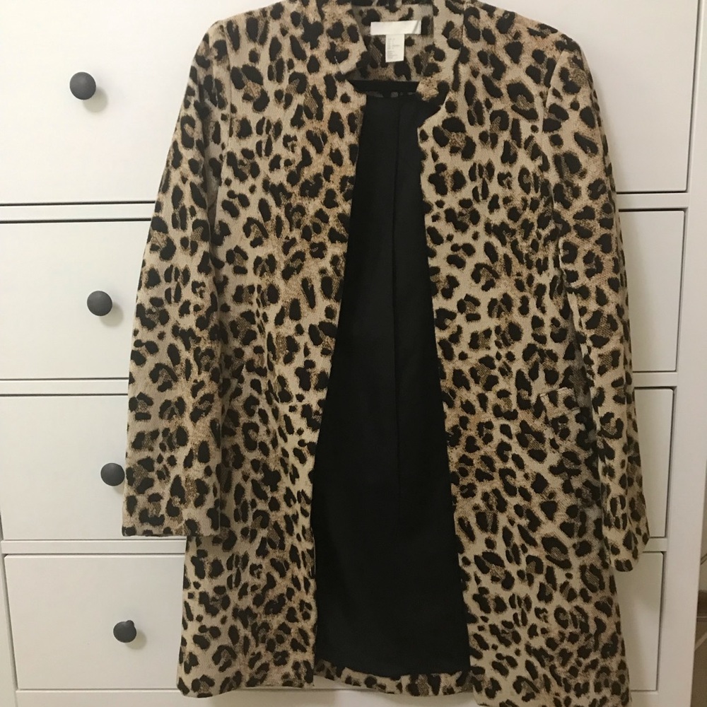 H&M Cheetah Coat